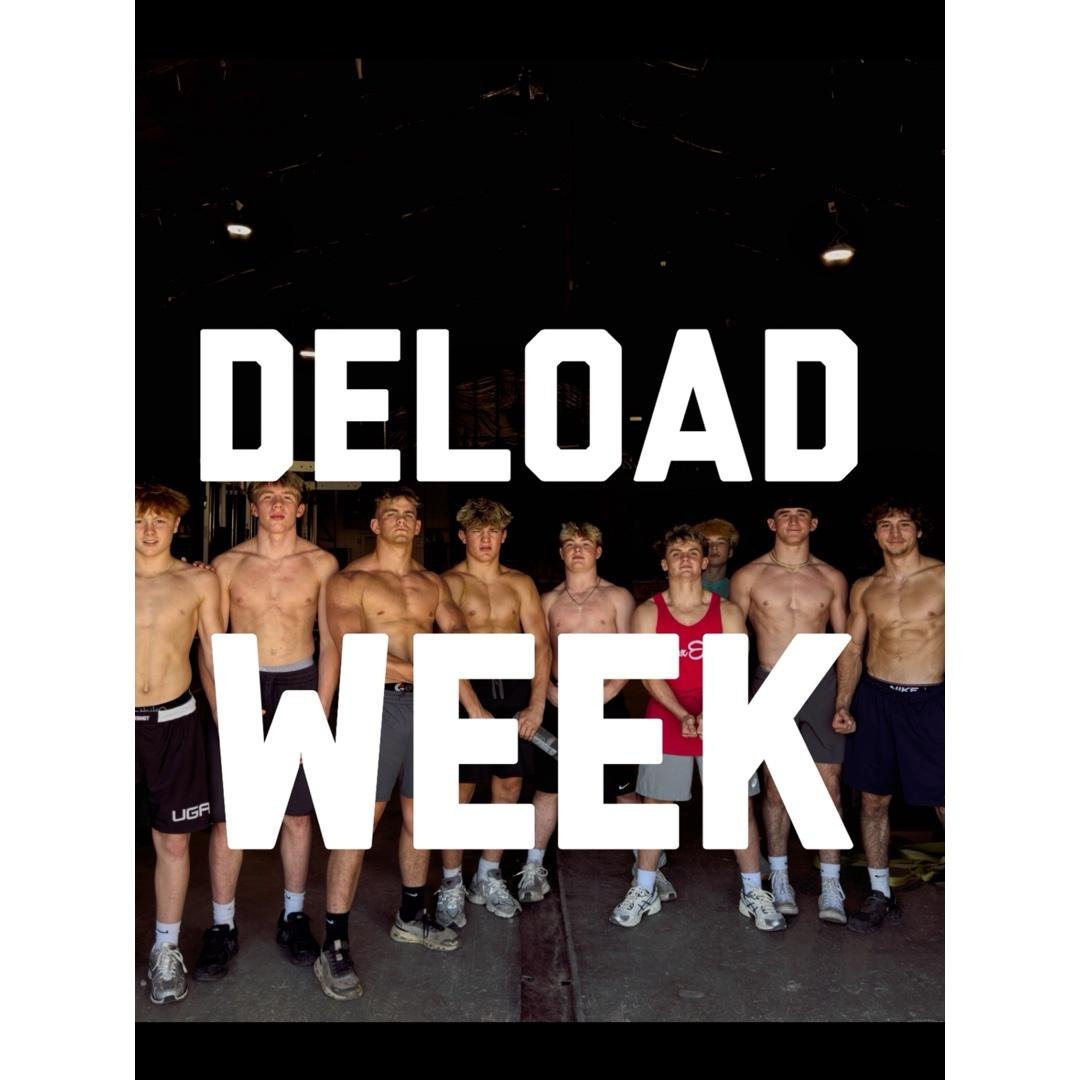 Deload Week Day 1