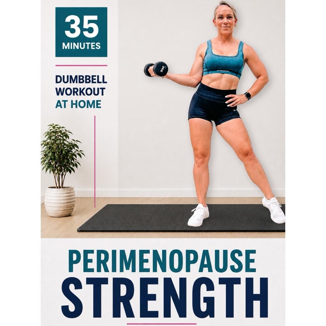 35 Min Low Impact Perimenopause Strength | Music Free