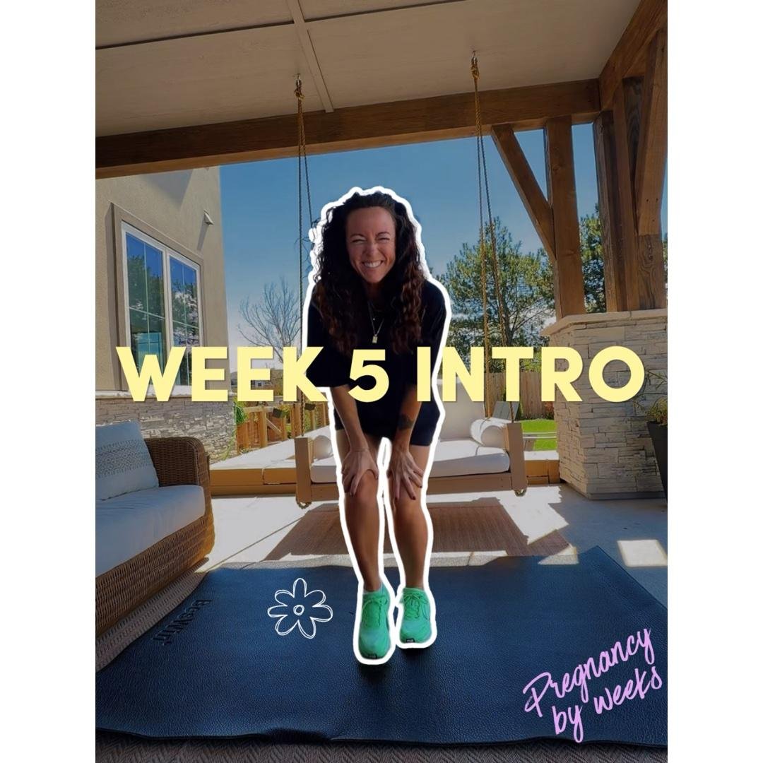 Week 5 Intro
