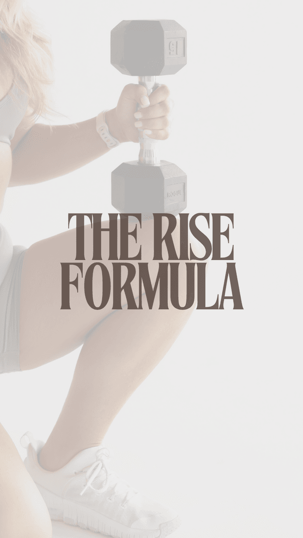The RISE Formula (IMPORTANT)