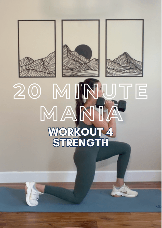 Workout 4 - Strength