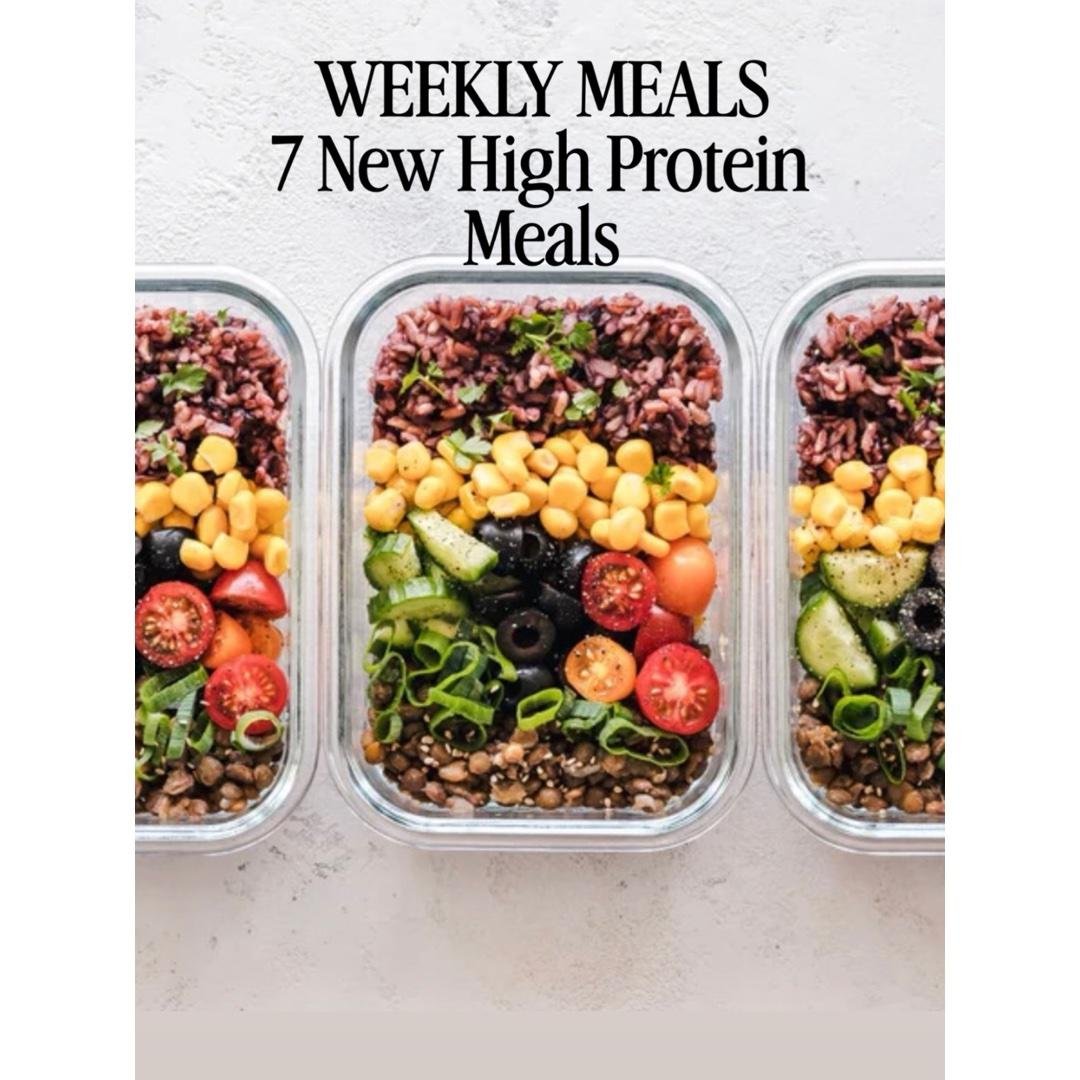 WEEKLY MEALS✨